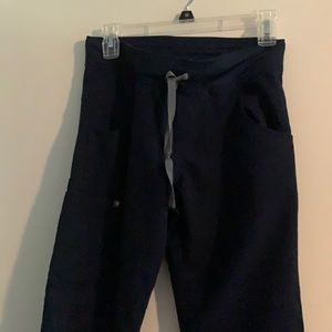 Figs navy blue scrub pants